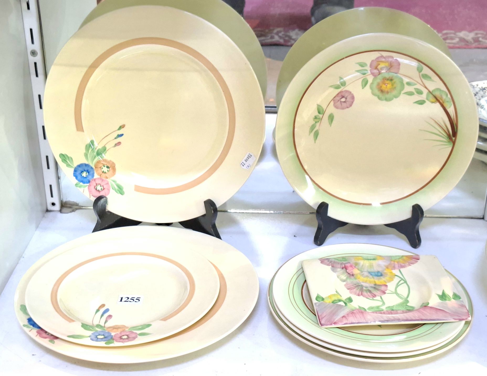 1255 · THE BARRITZ AND CLARICE CLIFF CERAMICS