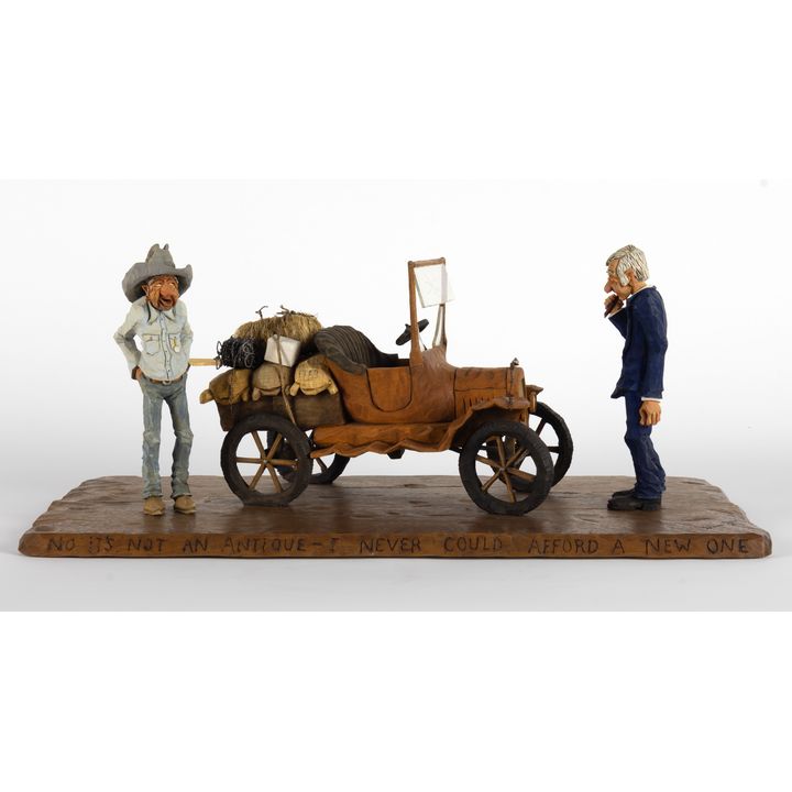 Gene Zesch (1932- ), No, It's Not an Antique - I Never Could Afford a New One