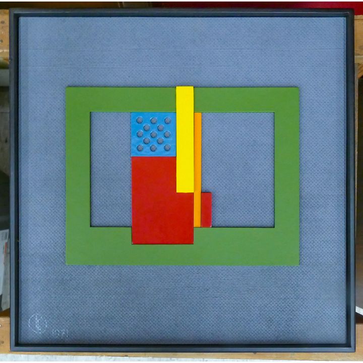 Crate 13pc Porter Lewis Cubist Composition Assemblages