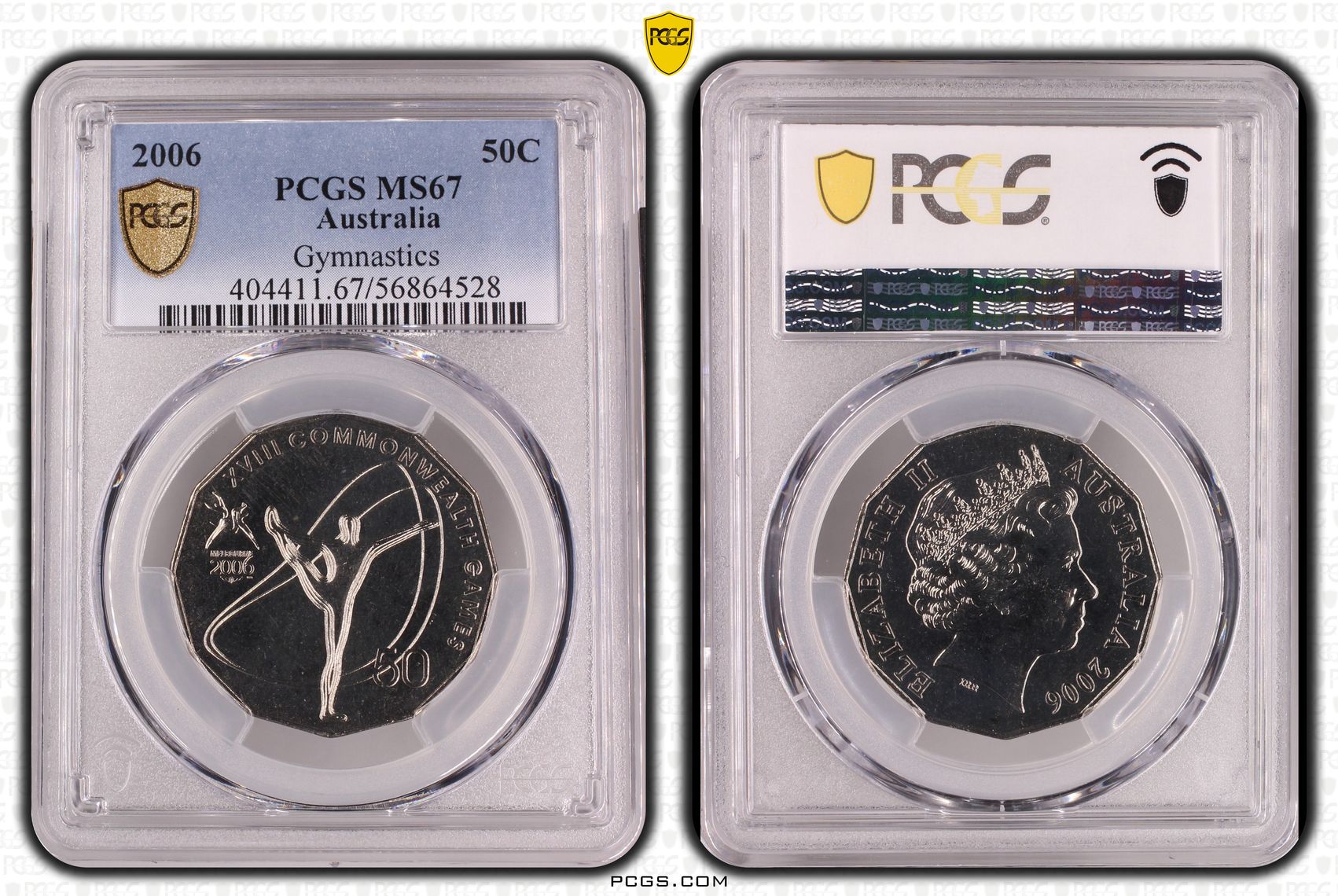 Gymnastics, Fifty Cent, 2006, MS67