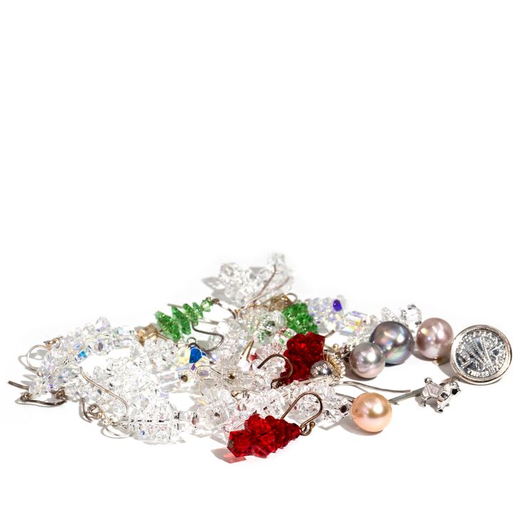 Mix Lot Of Silver Jewellery,