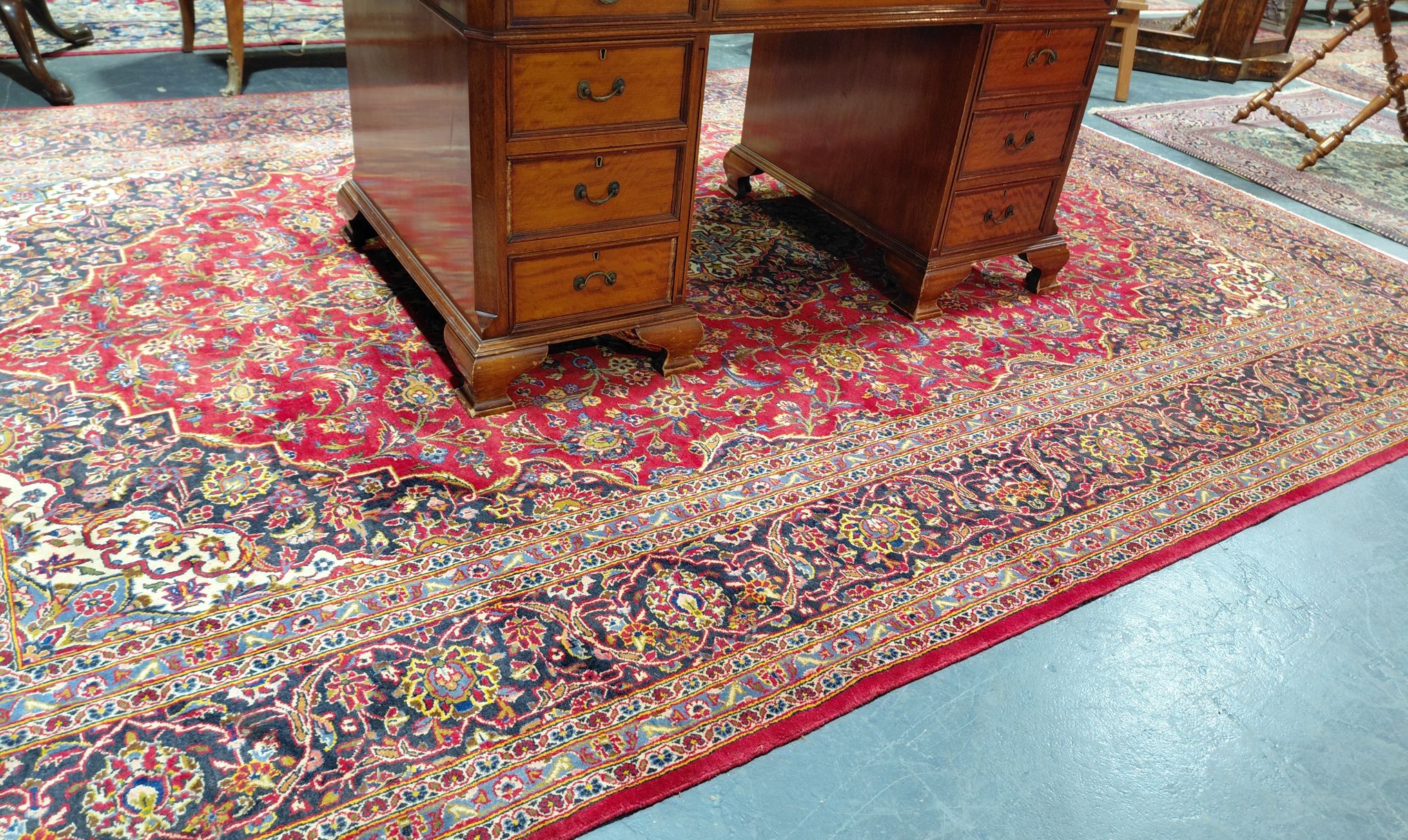 599 · PERSIAN KASHAN RUG