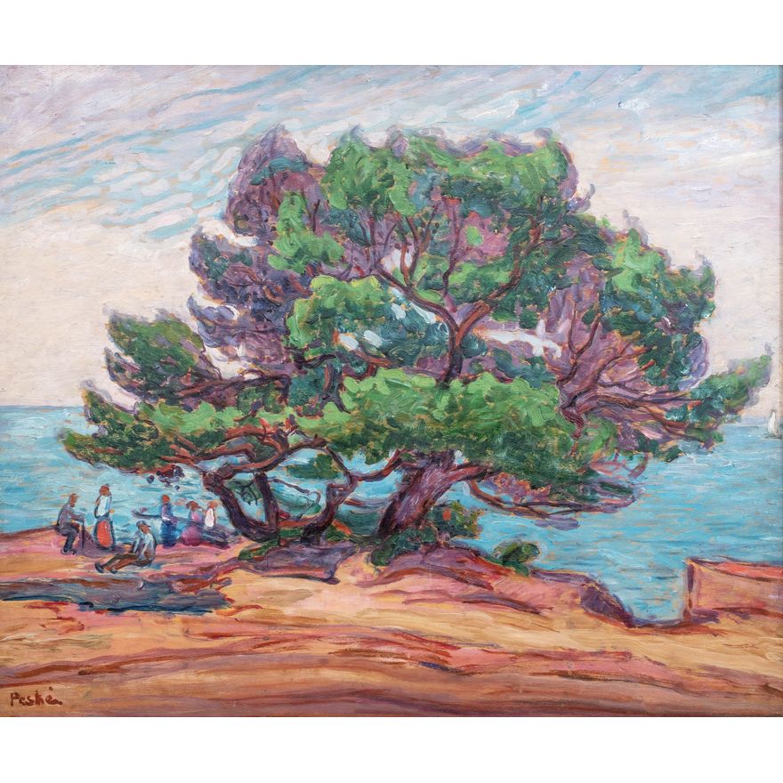 Jean Peské | Pejzaż z La Faviere, 1918