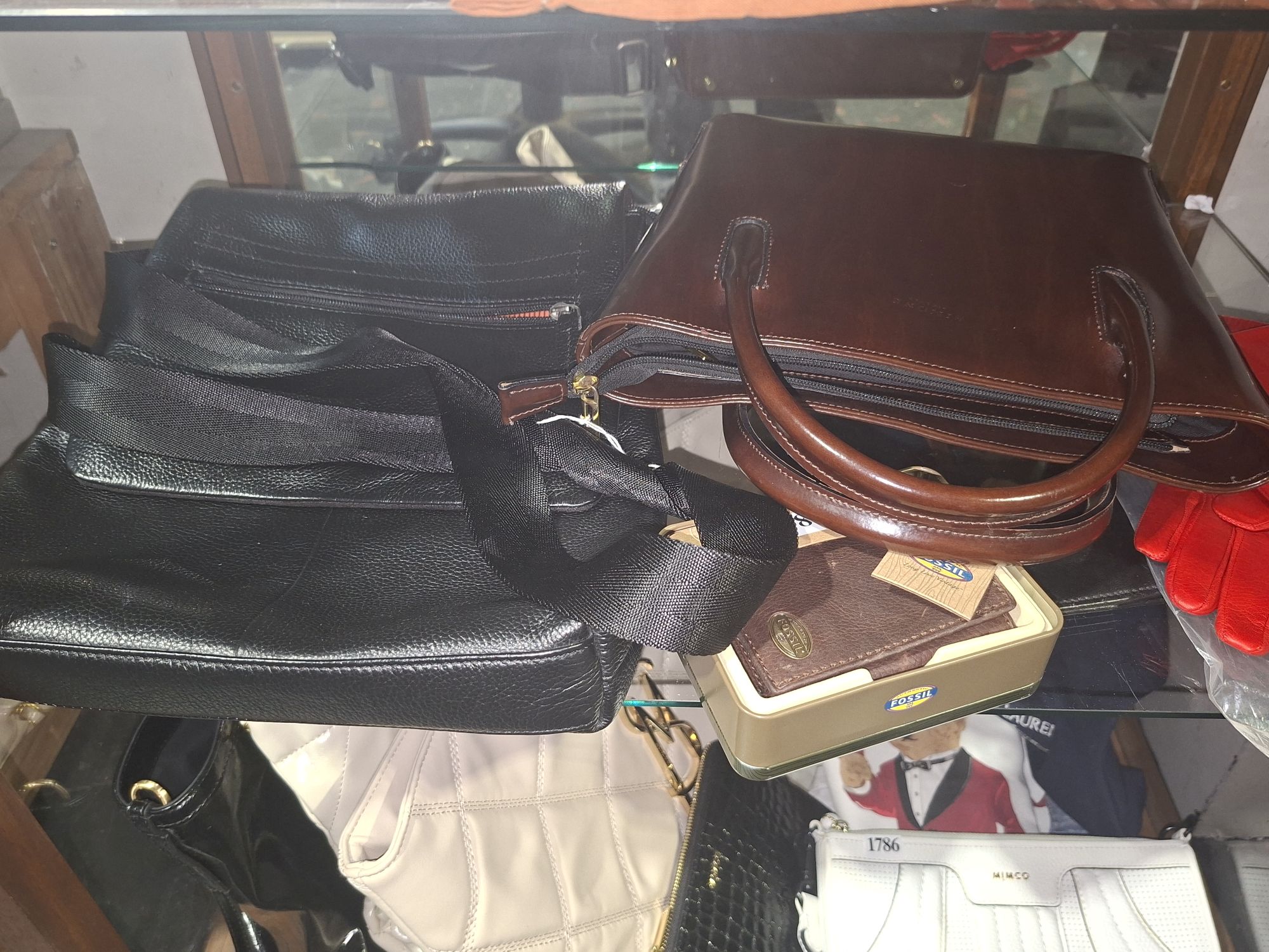 LEATHER MENS AND LADIES BAGS