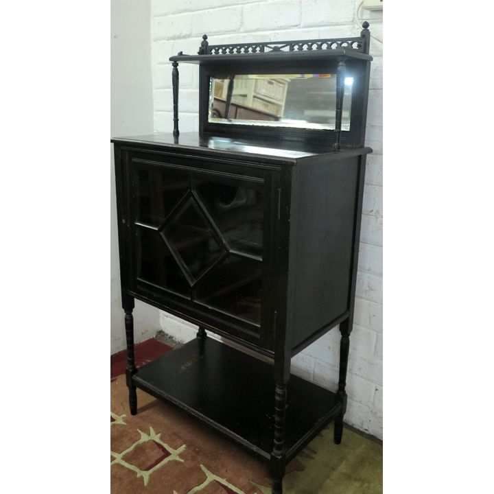 EBONIZED SIDE CABINET