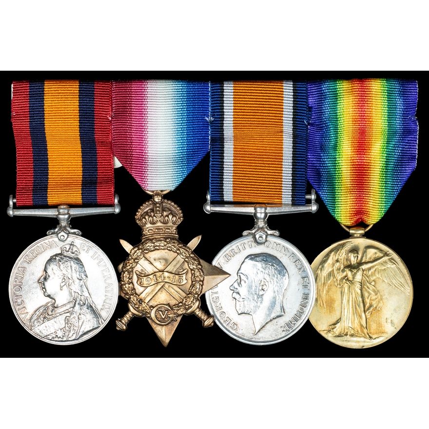 Five Private R. Henry, South African Horse, who had previously