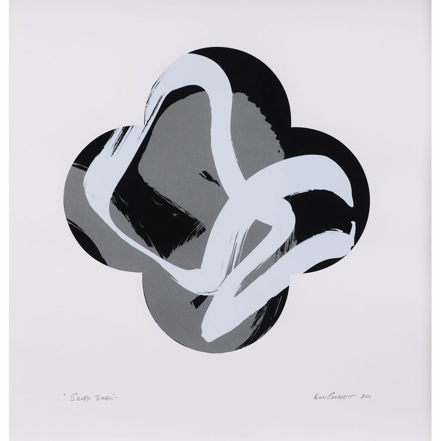 Max Gimblett 'Silver Tower'