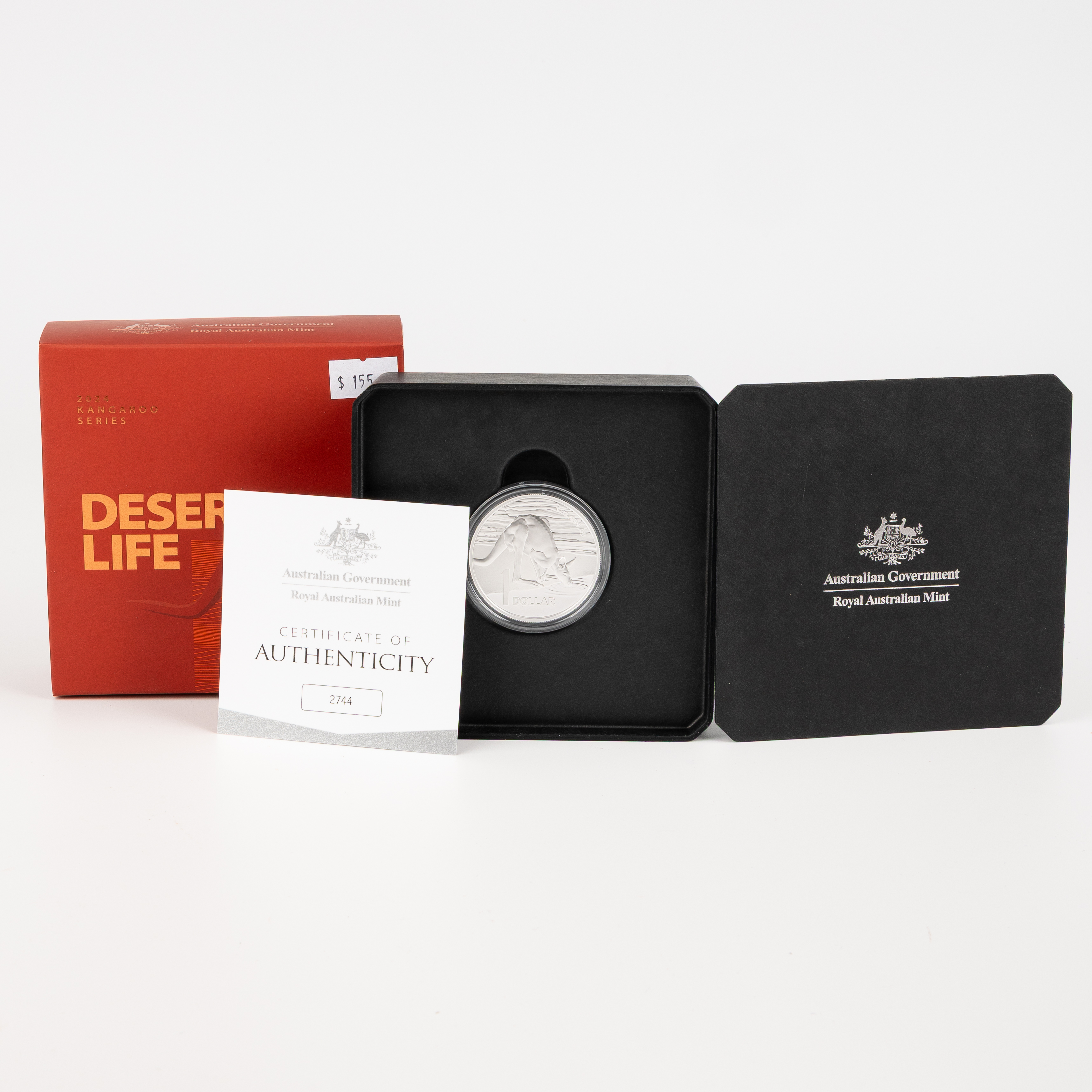 Charles III, RAM - Kangaroo Series, Desert Life, One Dollar, 2024, FDC