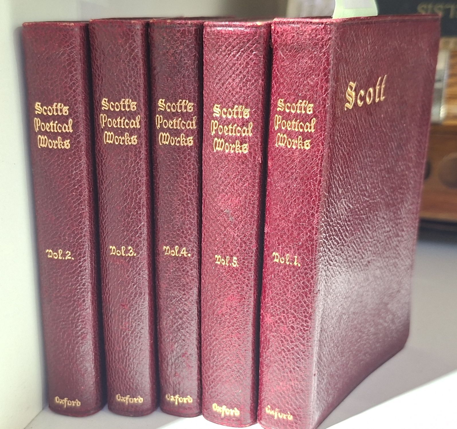 Scotts Poetical Works