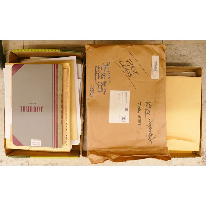 3 Boxes Windsor Utley Ephemera- includes correspondence, interview transcripts, Etc