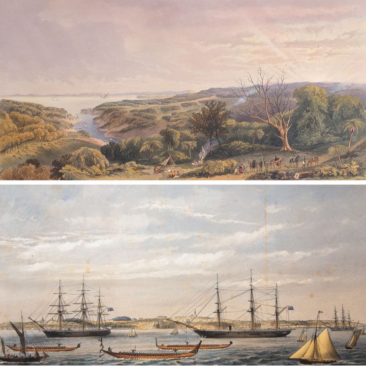 Major Frederick R. Stack 'Views in the Province of Auckland, New Zealand'