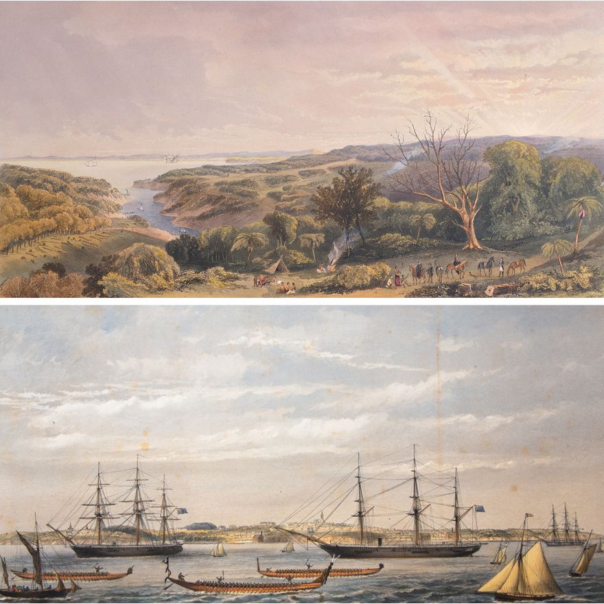 Major Frederick R. Stack 'Views in the Province of Auckland, New Zealand'