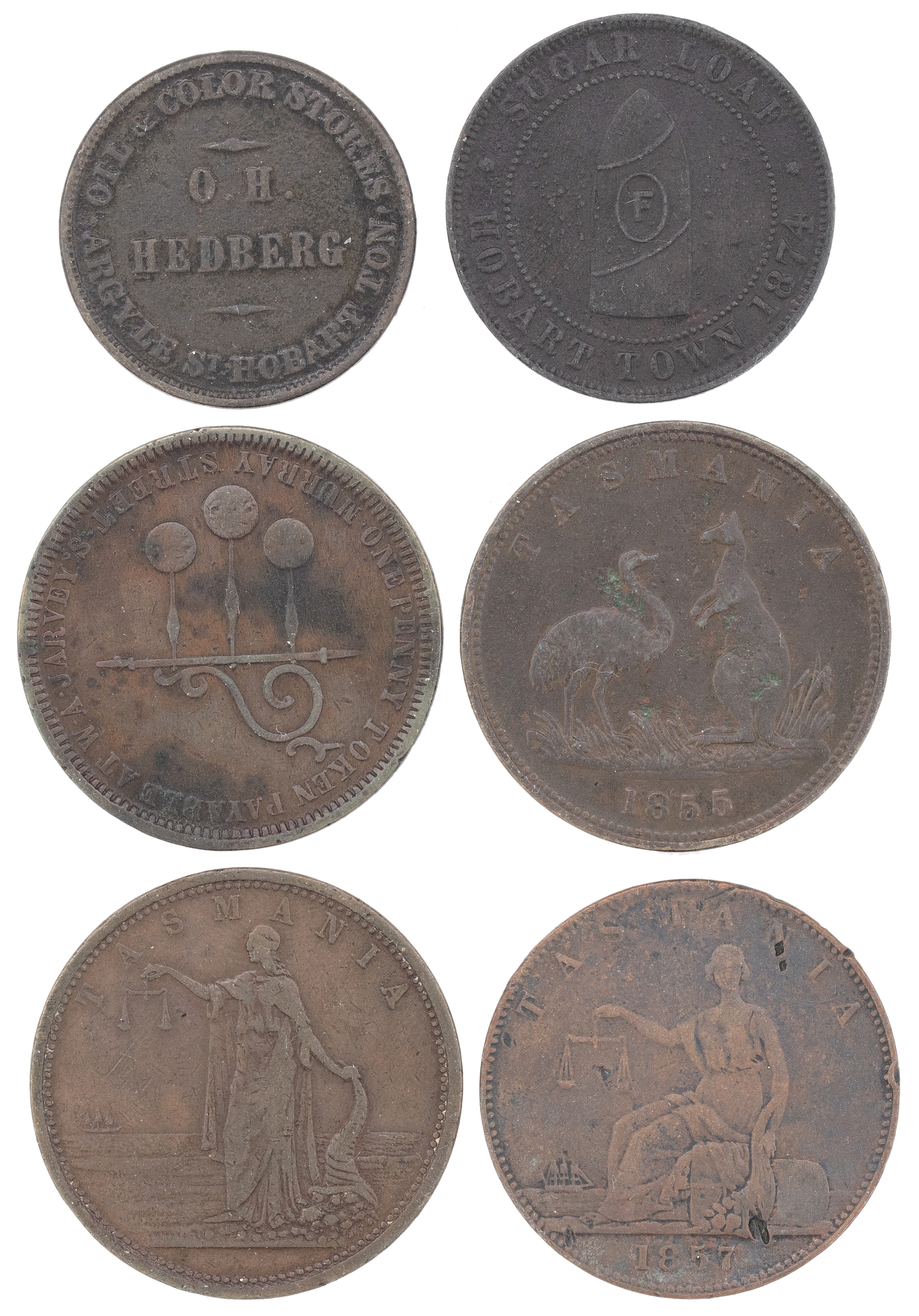 476 · R. Andrew Mather, Hobart, Tasmania, Penny, ND, VF