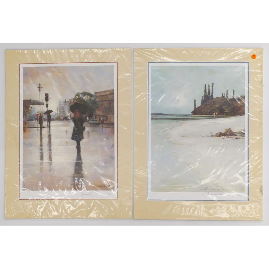 2pc Peter Fennell Limited Edition S/N Lithographs 27'' x 20''