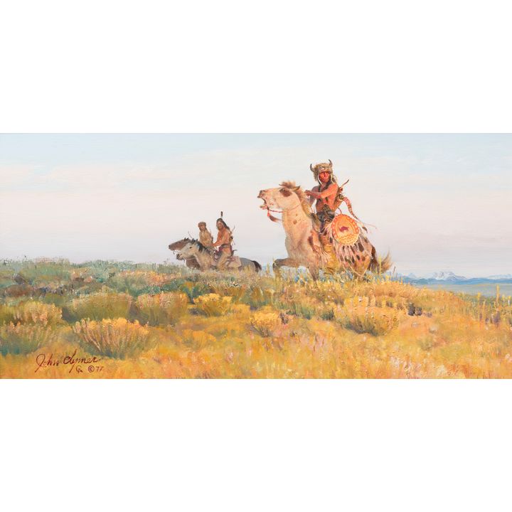 Buffalo Scouts by John Clymer (1907-1989)