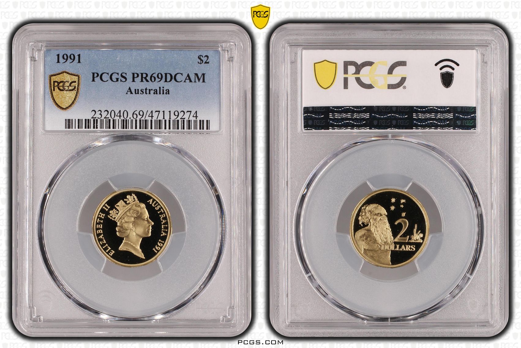 Two Dollar, 1991, PCGS PR69DCAM