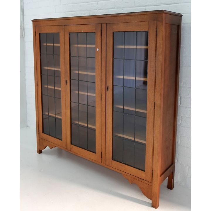TEAK DISPLAY CABINET