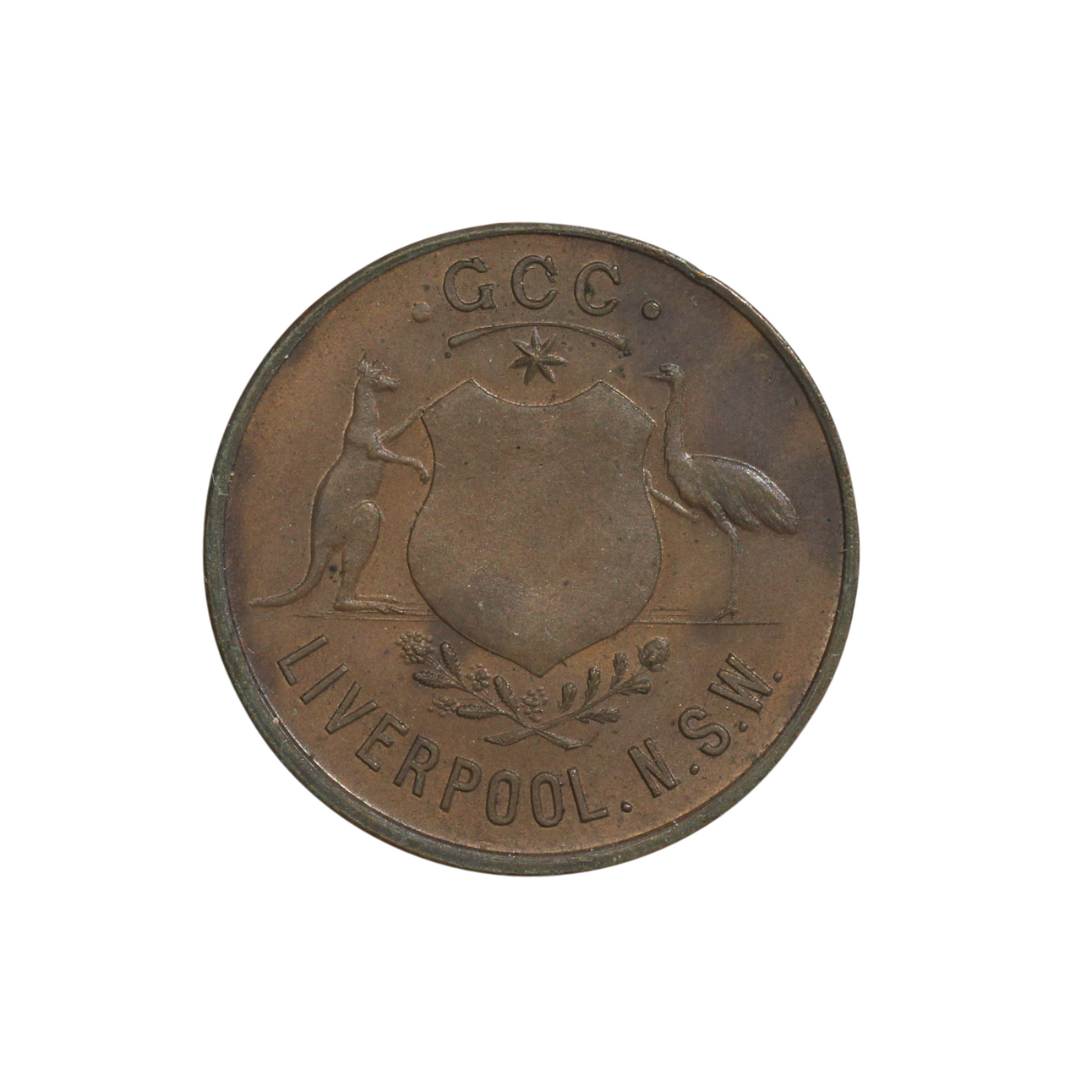 107. · Liverpool NSW Internment Camp,  WWI, aUNC