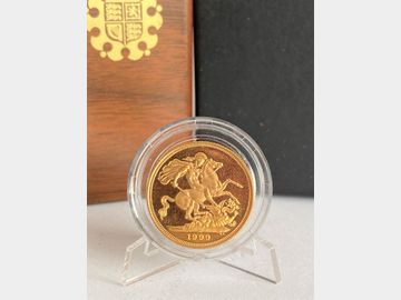 1999 ELIZABETH II PROOF GOLD SOVEREIGN