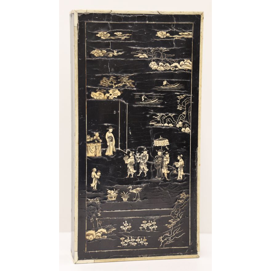 Chinese 17th Cent. Inlaid Document Box