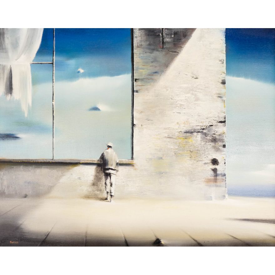Robert Watson ''Reverie'' Oil on Canvas