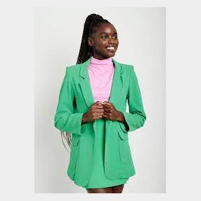 ME&B Button long blazer - green - 38 | PK 51499/20684 B(0)B (CB2)