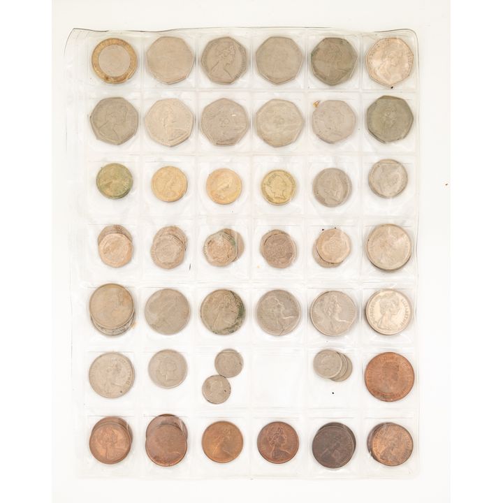 Great Britain, Elizabeth II, Penny - Two Pounds, 1969 - 2006,