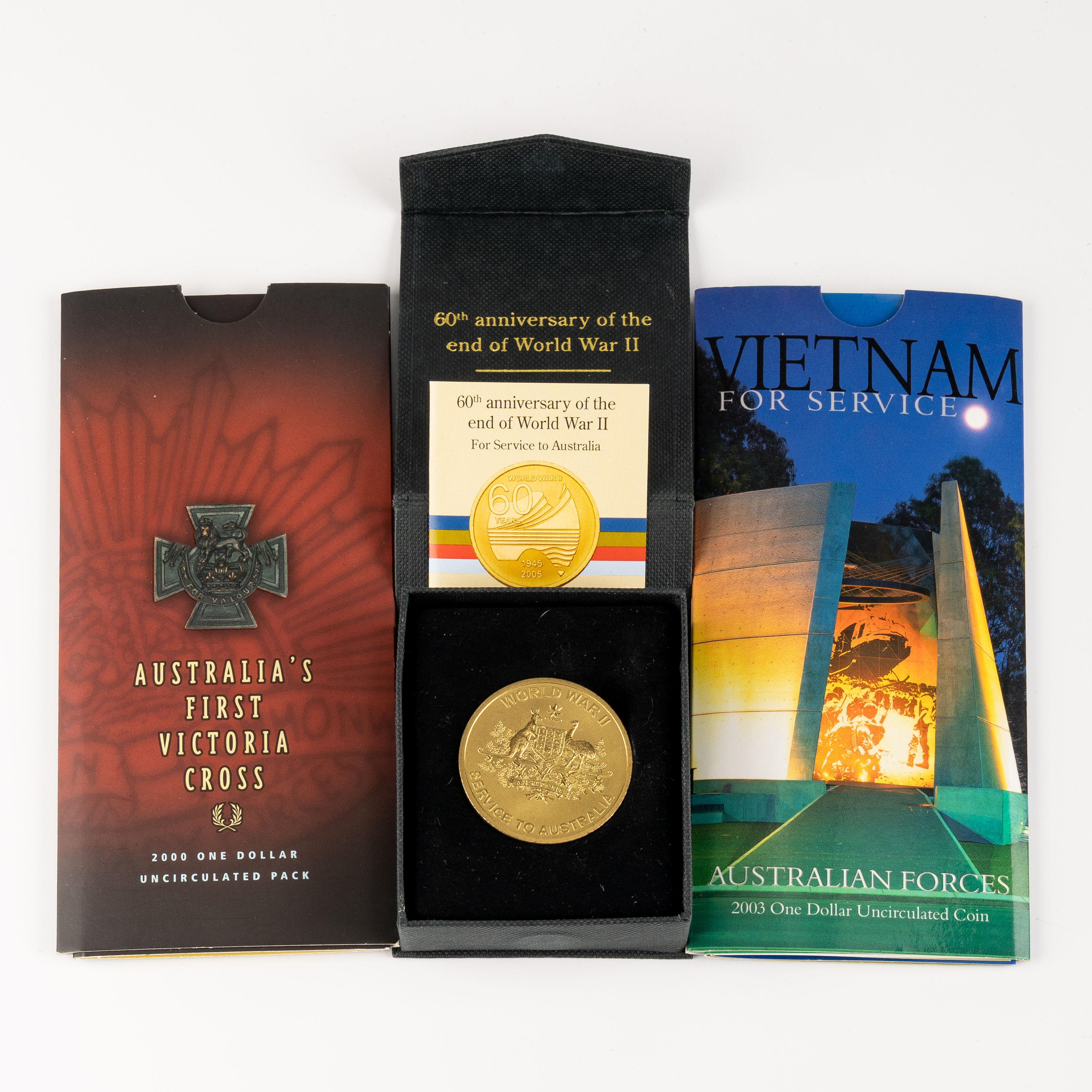 Elizabeth II, Victoria Cross & Vietnam War, One Dollar, 2000 - 2005, UNC