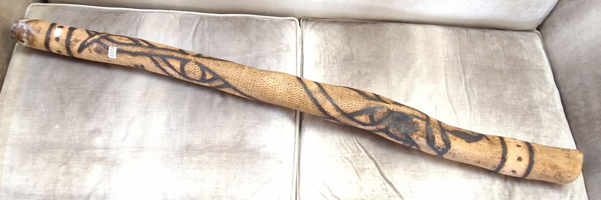 1329 · ABORIGINAL POKERWORK DIDGERIDOO
