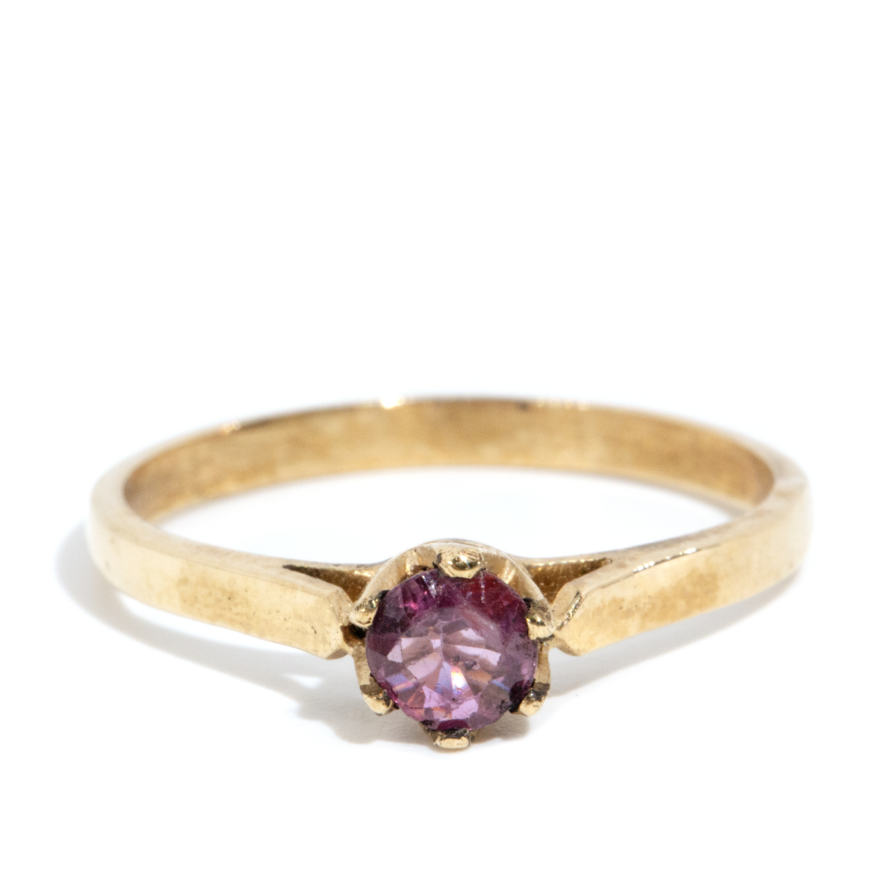 95 · Ruby 9 Carat Gold Ring