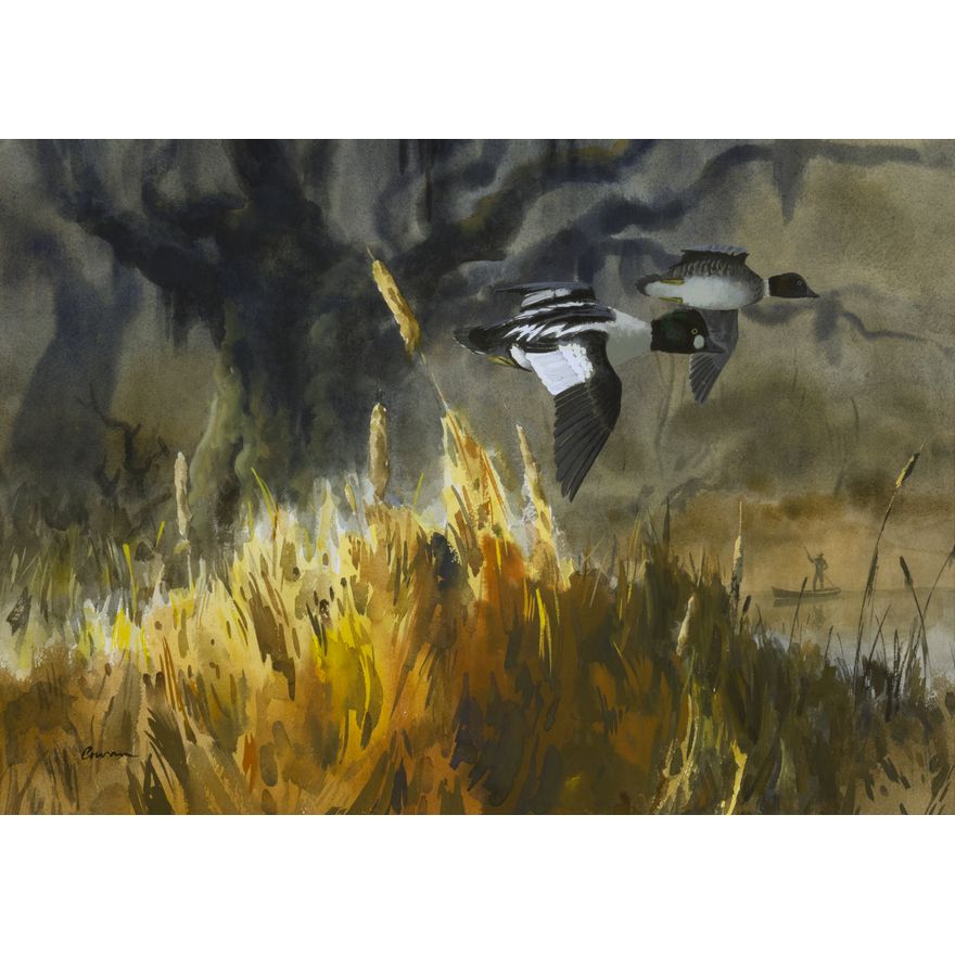 John Cowan (1920-2008), American Golden Eyes