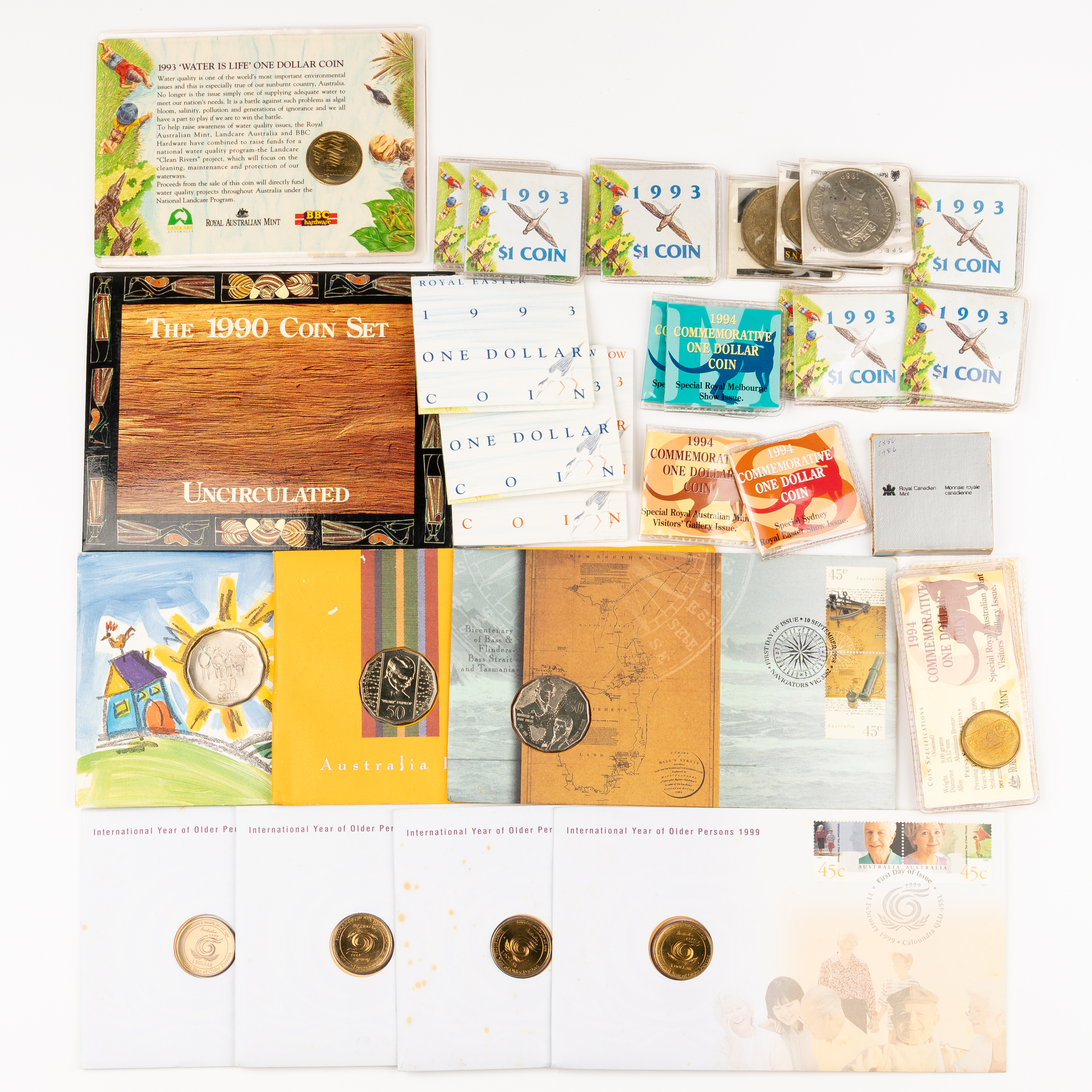 Elizabeth II, RAM - Miscellaneous, Accumulation, 1988 - 1999, UNC