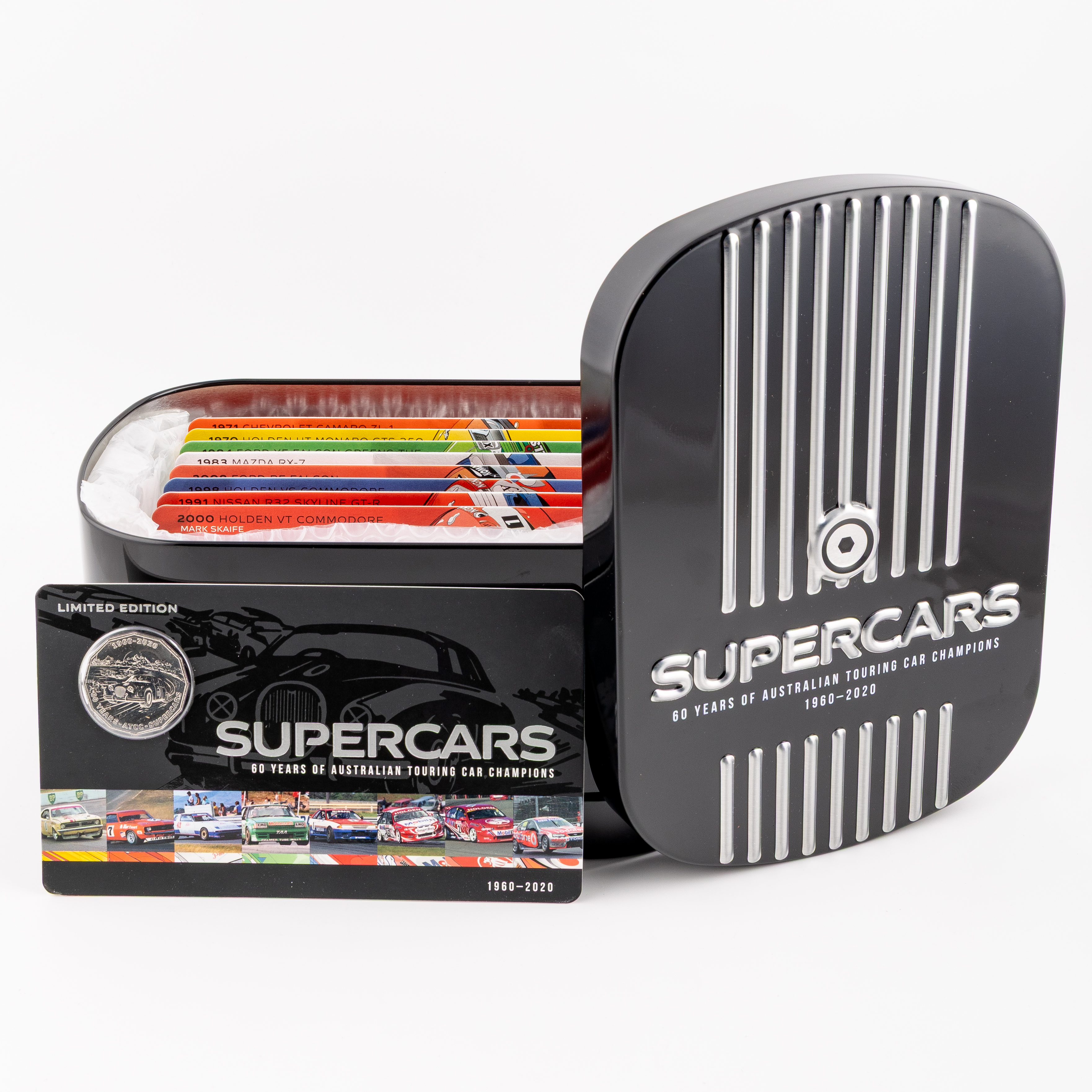 Elizabeth II, RAM - 60 Years of Australian Supercars, Fifty Cents, 2020, UNC