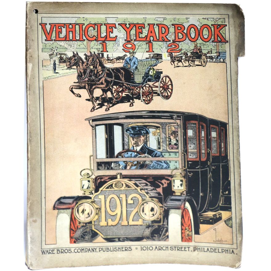 WARE BROS - CATALOGUE - Vehicle Year Book 1912.