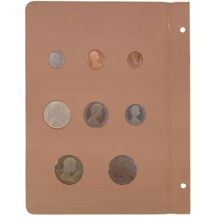 Elizabeth II, One Cent - Fifty Cent, 1966 - 1983,  UNC - GEM