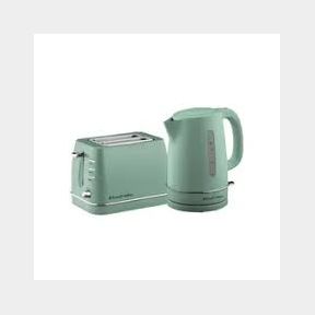 Russell Hobbs Royal Kettle and Toaster Set - Teal-51499/10412