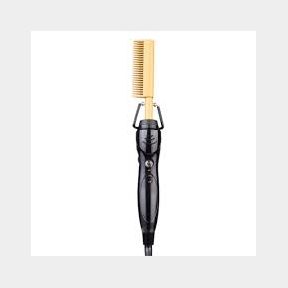 2 in 1 Electric Curling Copper Comb Ceramic Heating Hair Straightener | JG 51496/1304 B2 (S2)