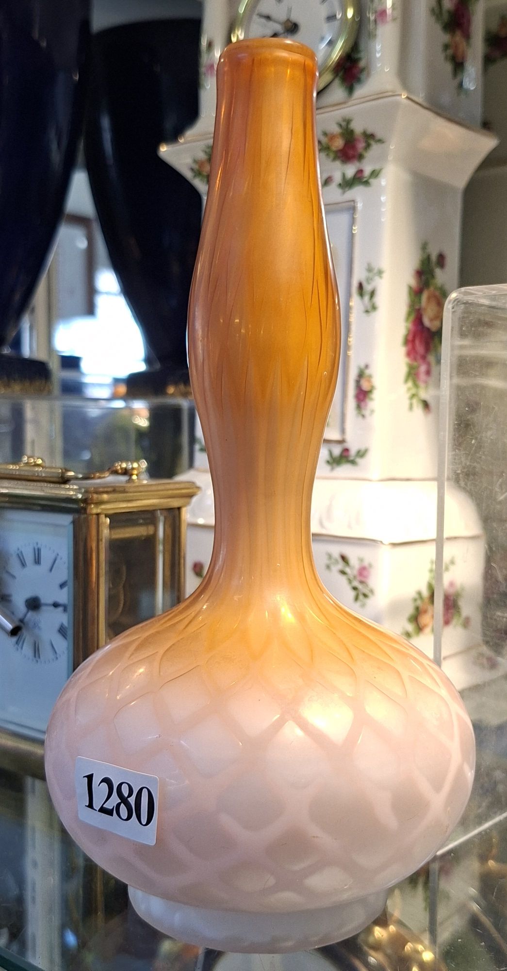Satin Glass Vase