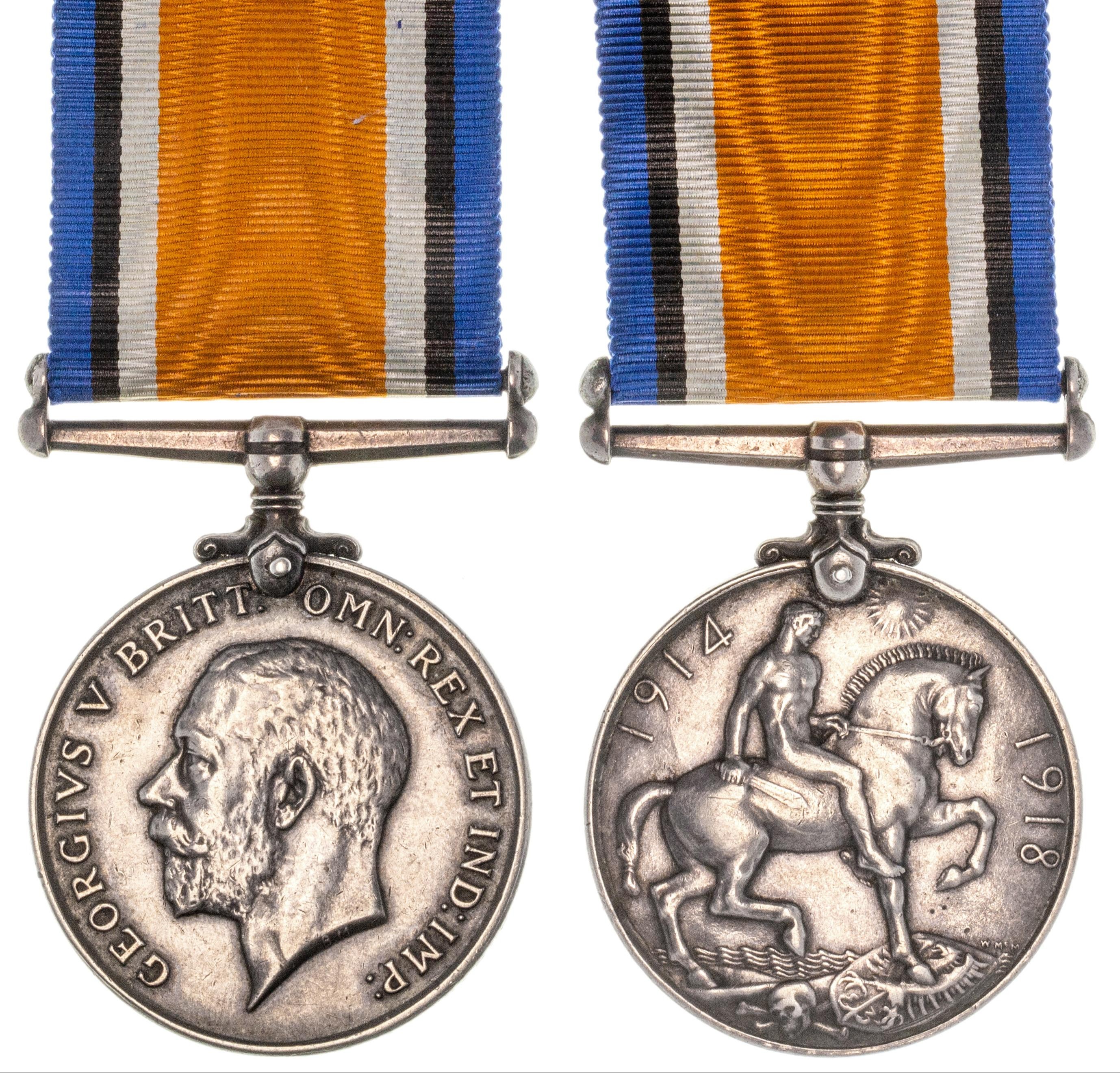 British War Medal, 1914 - 1918, VF