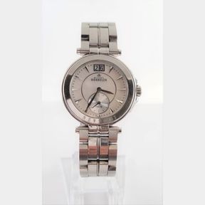 LADIES HERBELIN NEWPORT - MOTHER OF PEARL FACE - DATE FUNCTION - 100M WATER RESISTANT - SWISS MOVEMENT - 51633/290