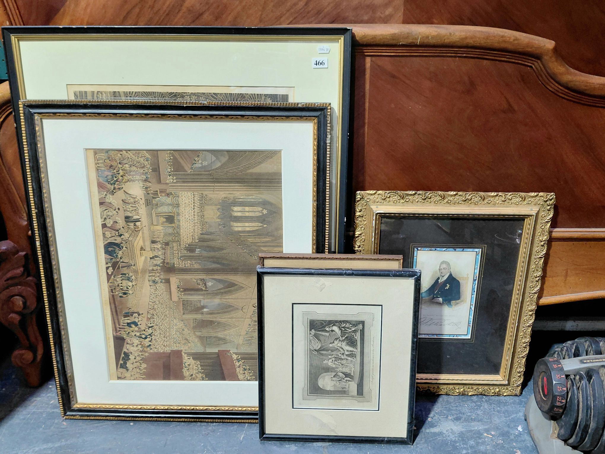 Group Of Engravings Etc