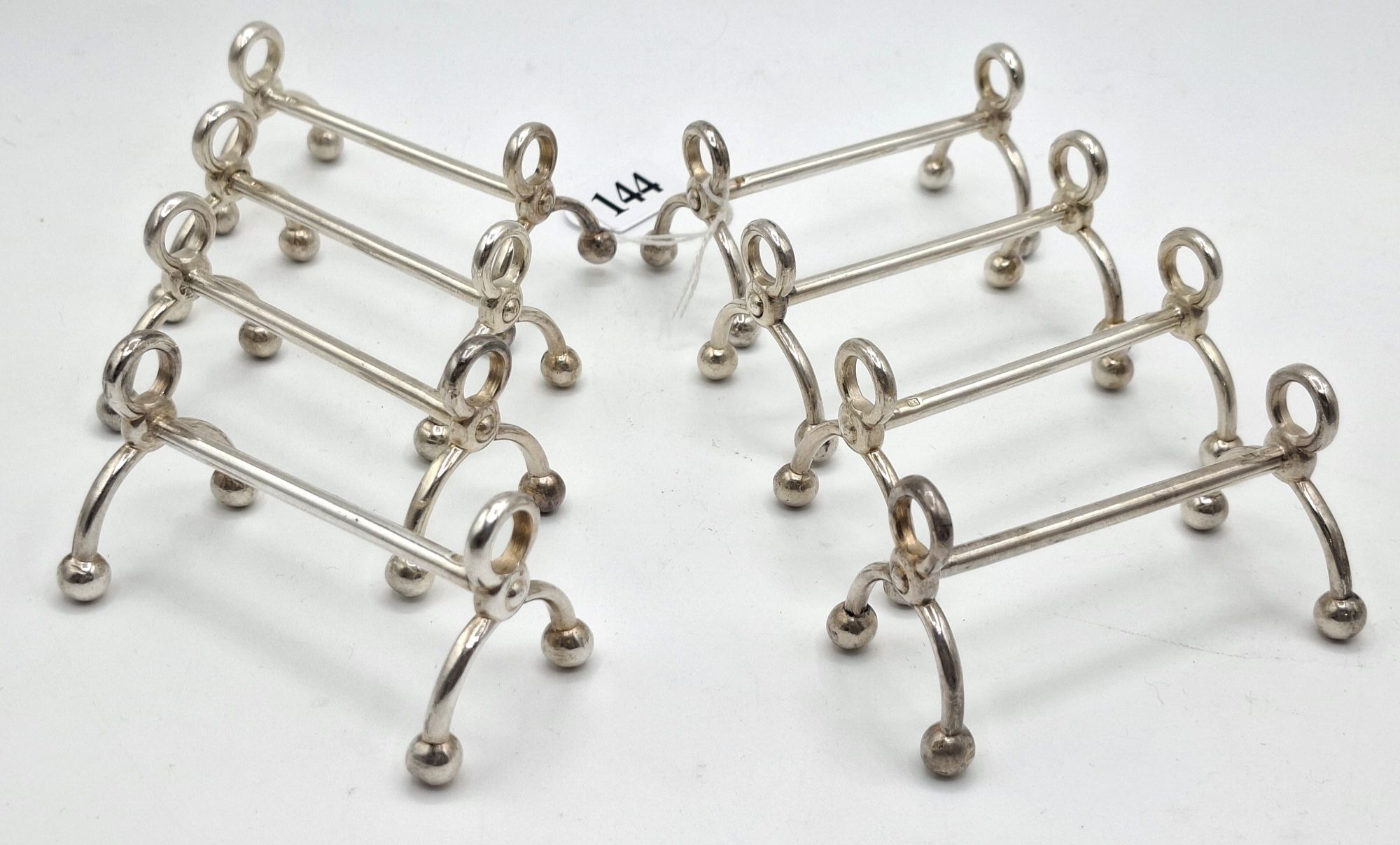 144 · STERLING SILVER KNIFE SET