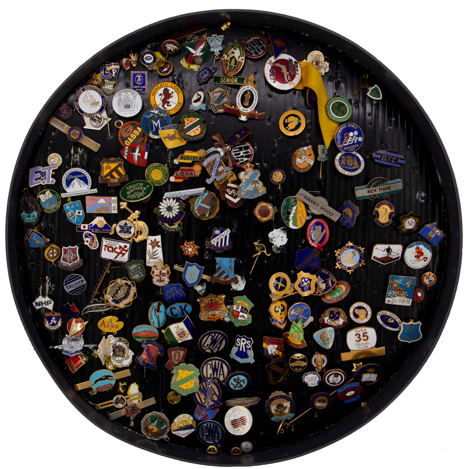 World, Badges, 1950s - 2000s,