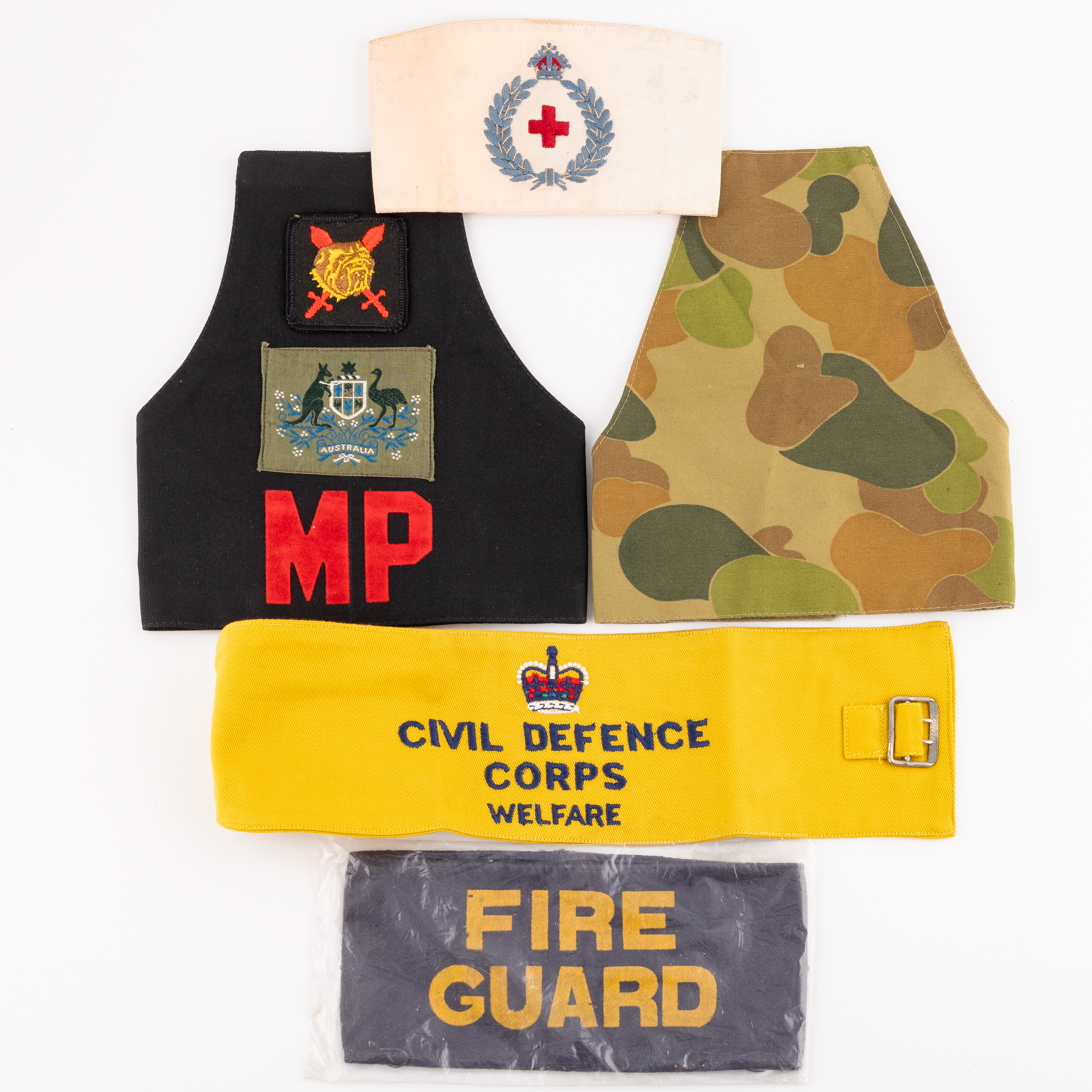Military Arm Bands and Brassards