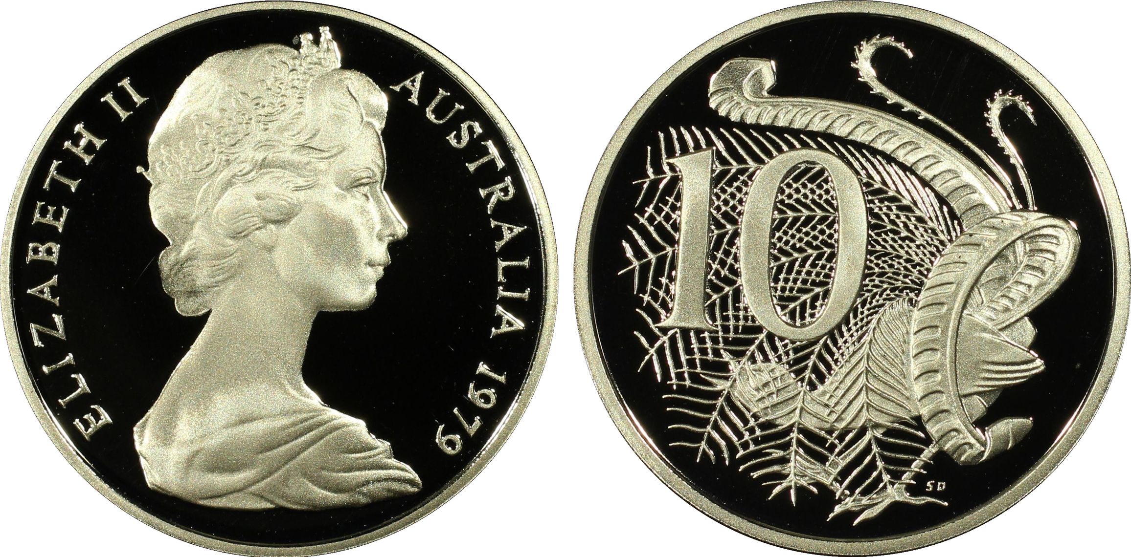 Ten Cent, 1979, Pcgs Pr69dcam