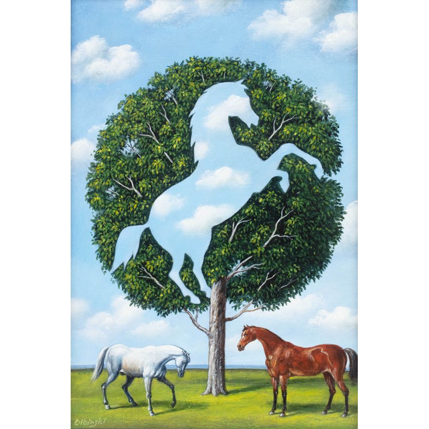 Rafał Olbiński | Substitute of meaning, 2010