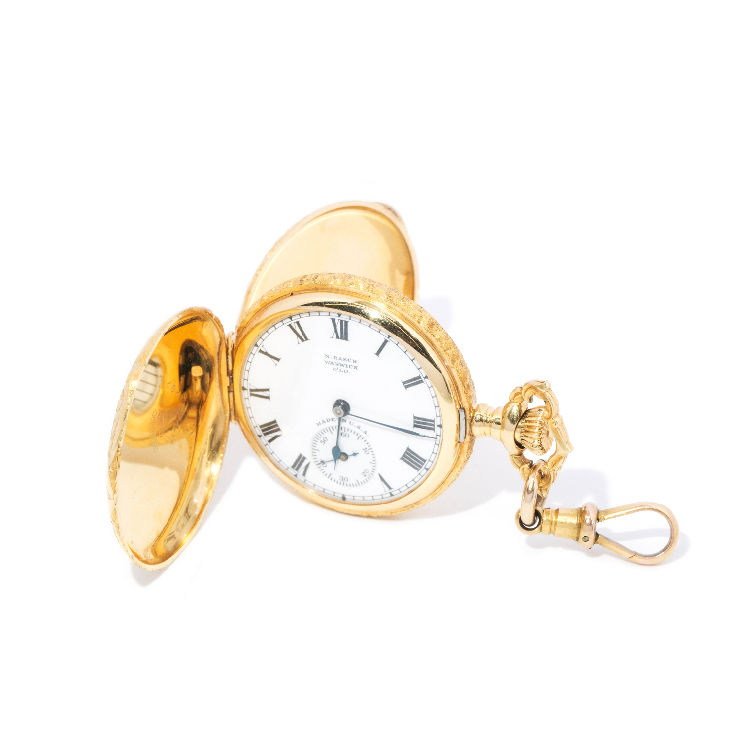 Eligin Gull Hunter Ladies Pocket Watch Size 0