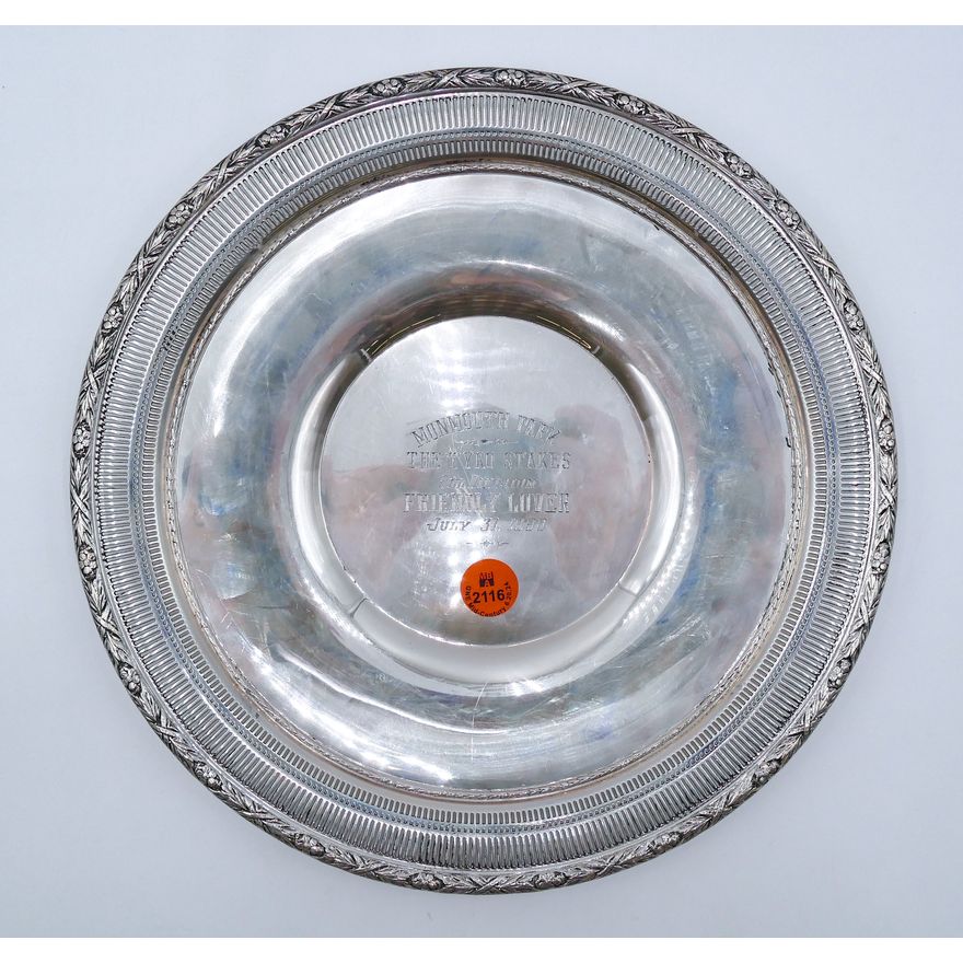 Wallace Sterling ''Monmouth Park'' Presentation Tray 10'' - 267 Grams