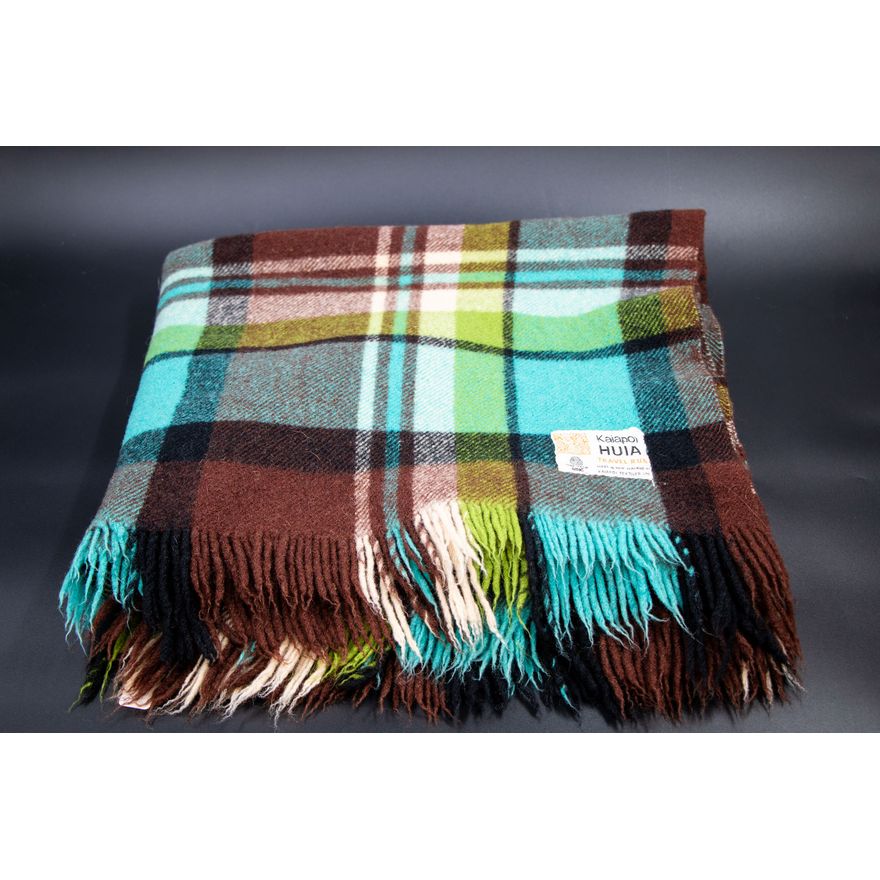 Kaiapoi Textiles Ltd - ‘Huia’ Travel Rug