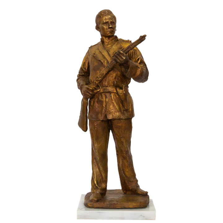 Revolucionario de bronce